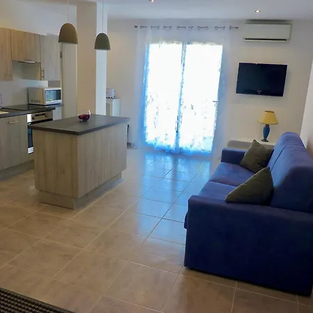 Chaleureux A Penta-di-casinca 60 M² Avec Piscine Privee Apartmán
